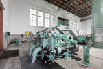 Pompstation: Overzicht gasmotor.
<br/>
C.S. Booms, Rijksdienst voor het Cultureel Erfgoed, augustus 2010